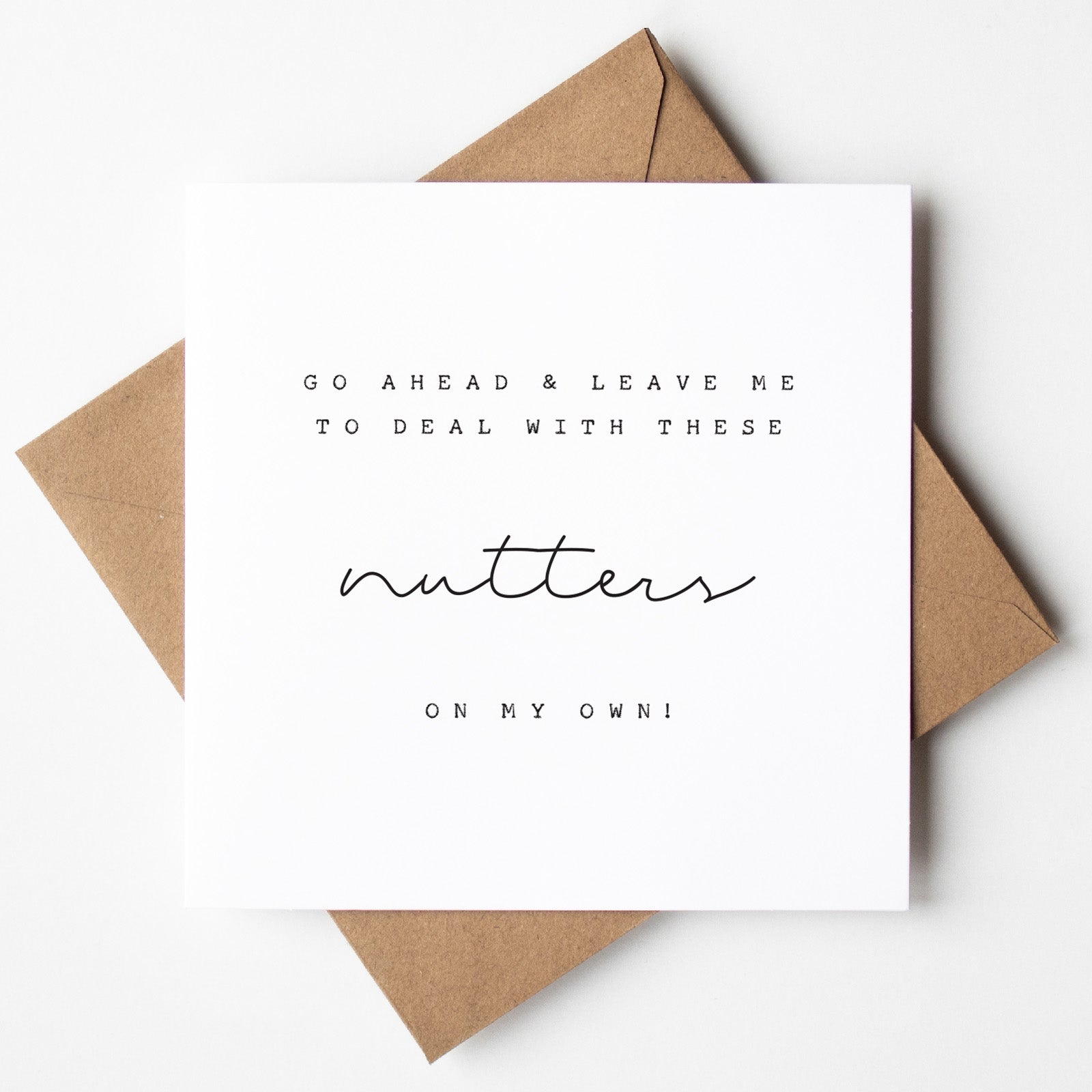 Funny New Job Card - Beth and Bee