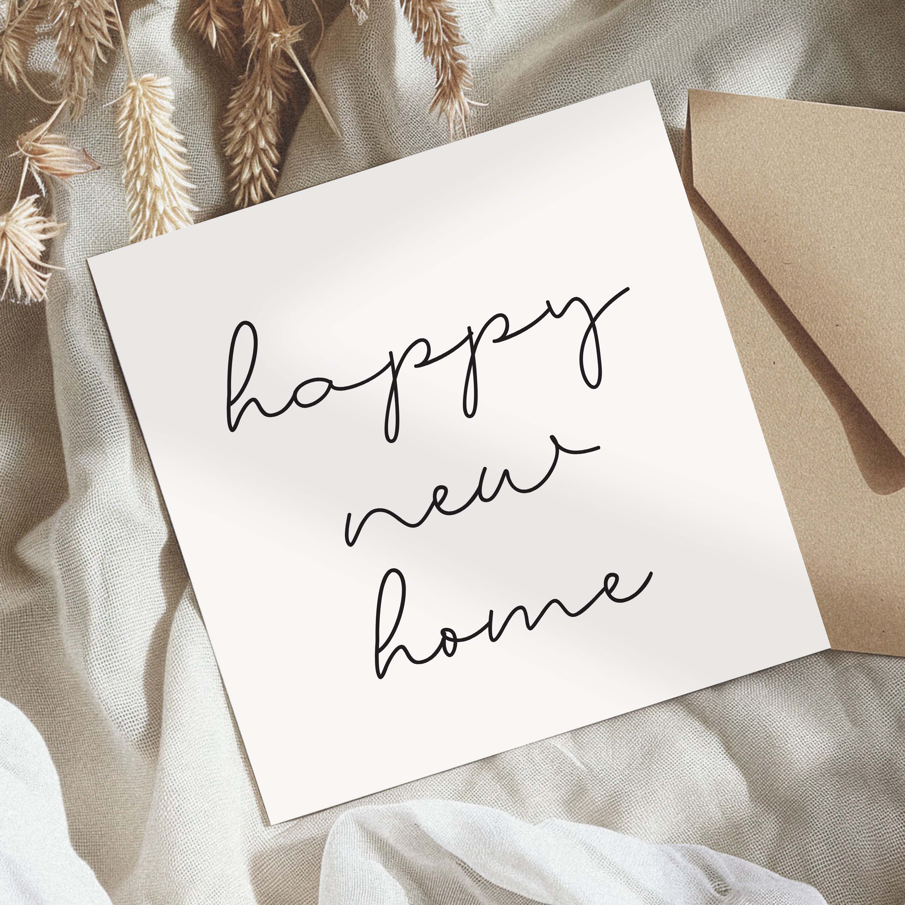 Happy New Home Card - Beth and Bee UK