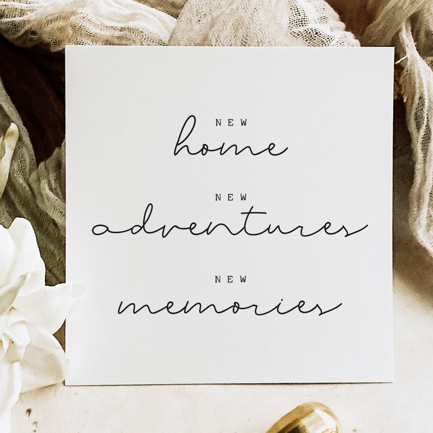 New Home Card - Beth and Bee UK