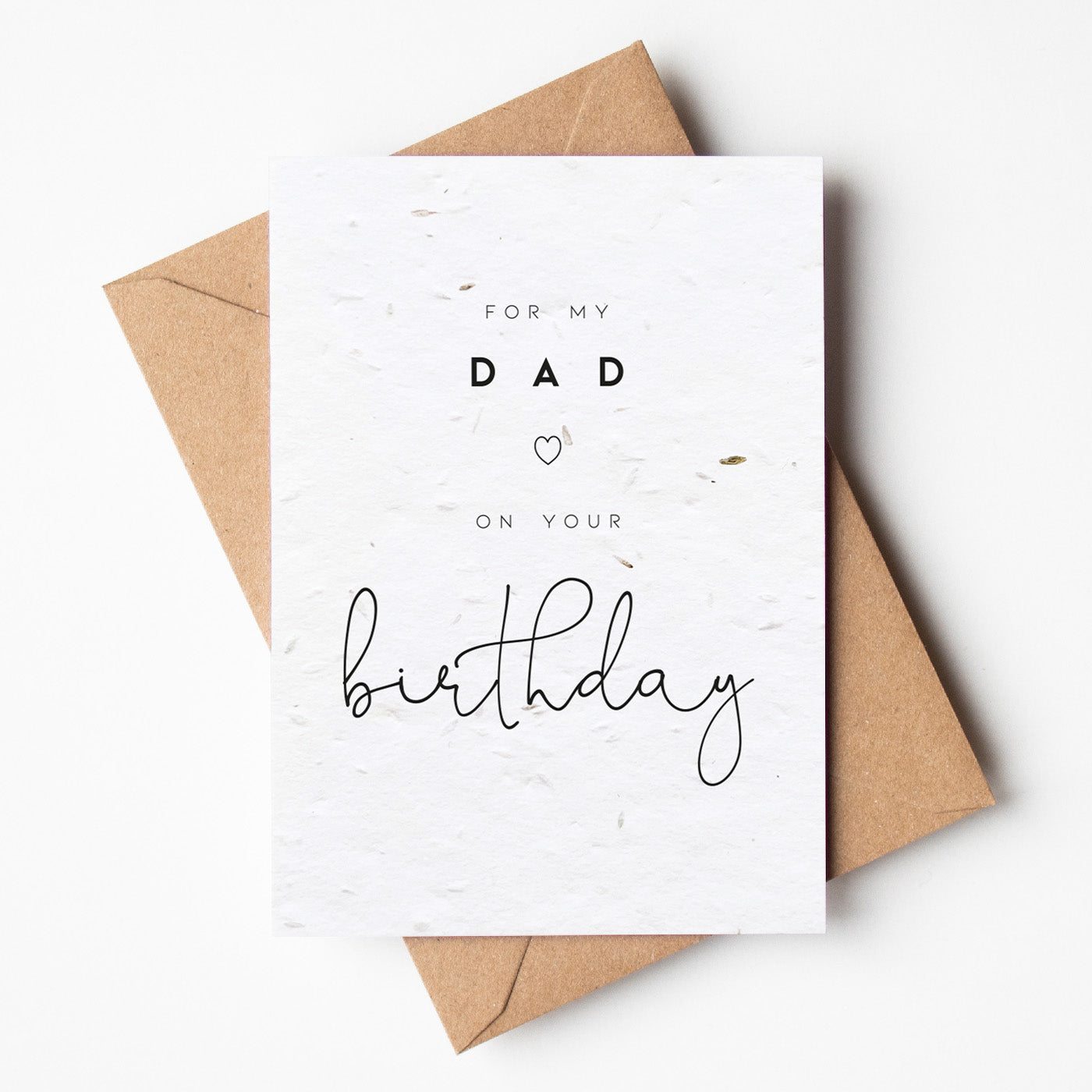Seed Paper Birthday Card for Dad - Beth and Bee UK