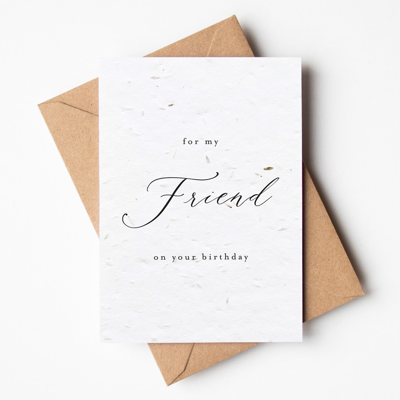 Plantable Wildflower Birthday Card for Friend - Beth and Bee UK