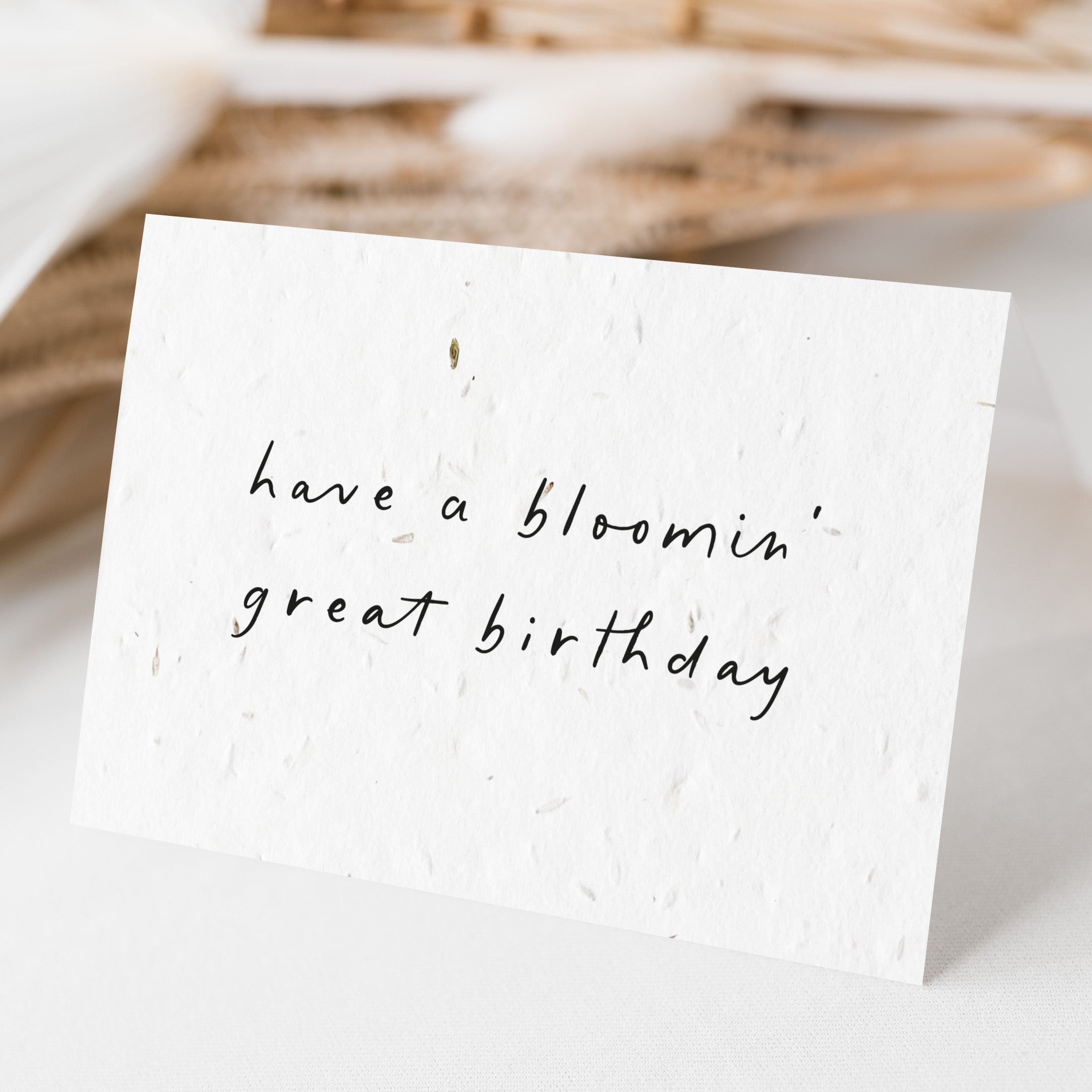 Plantable Wildflower Birthday Card - Beth and Bee UK