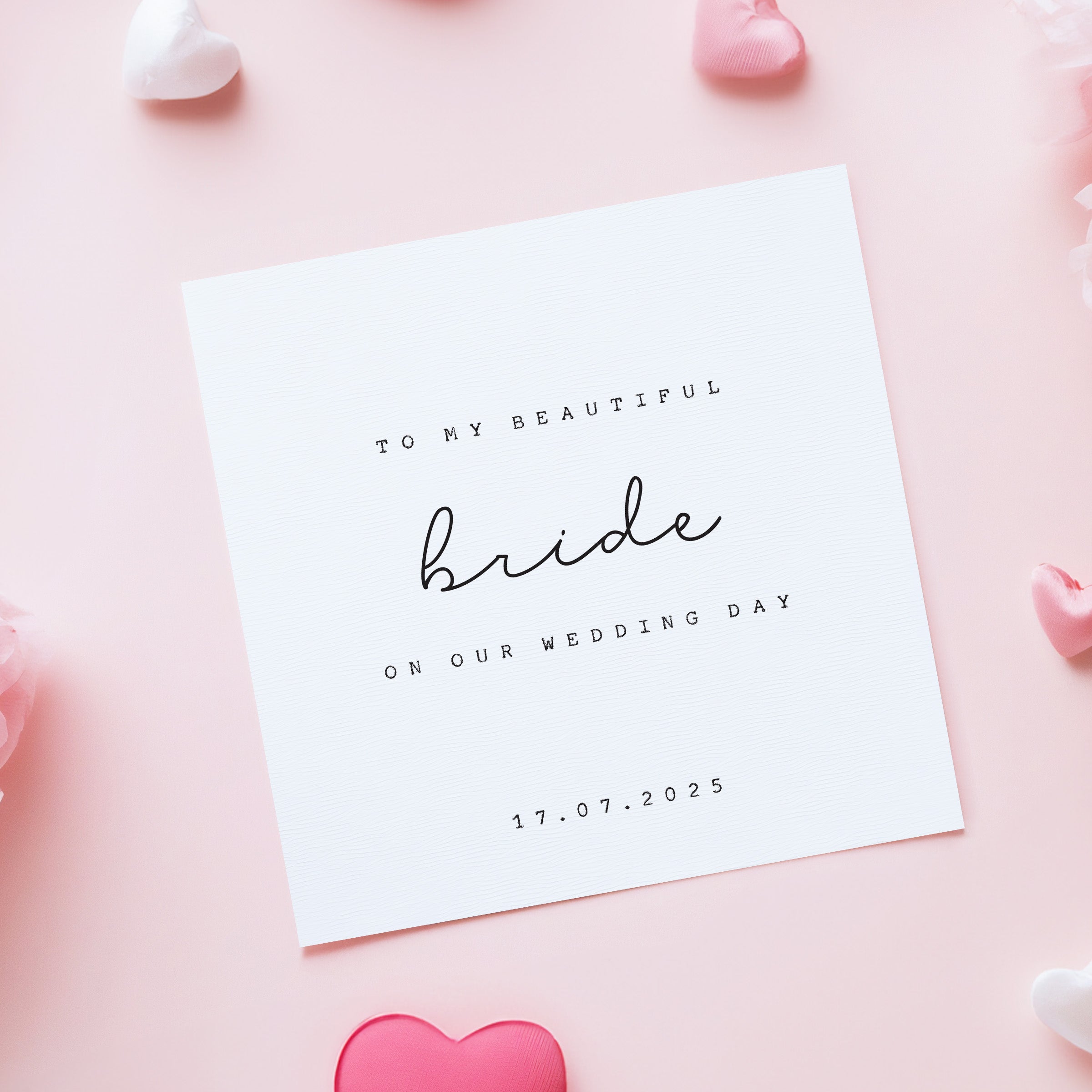 Wedding Day Card for Wife to Be - Beth and Bee UK