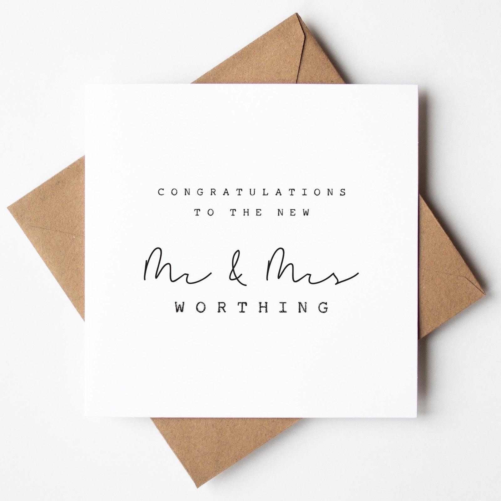 Wedding Day Card - Beth and Bee UK