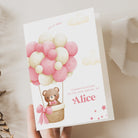 Cute Personalised New Baby Girl Card - Beth + Bee