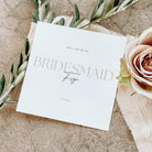 Stylish Personalised Will You Be My Bridesmaid Card - Beth + Bee, Worcestershire Greeting Cards