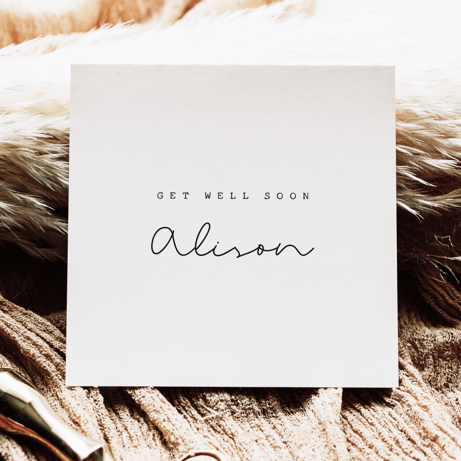 Personalised Get Well Cards UK - Beth + Bee Online