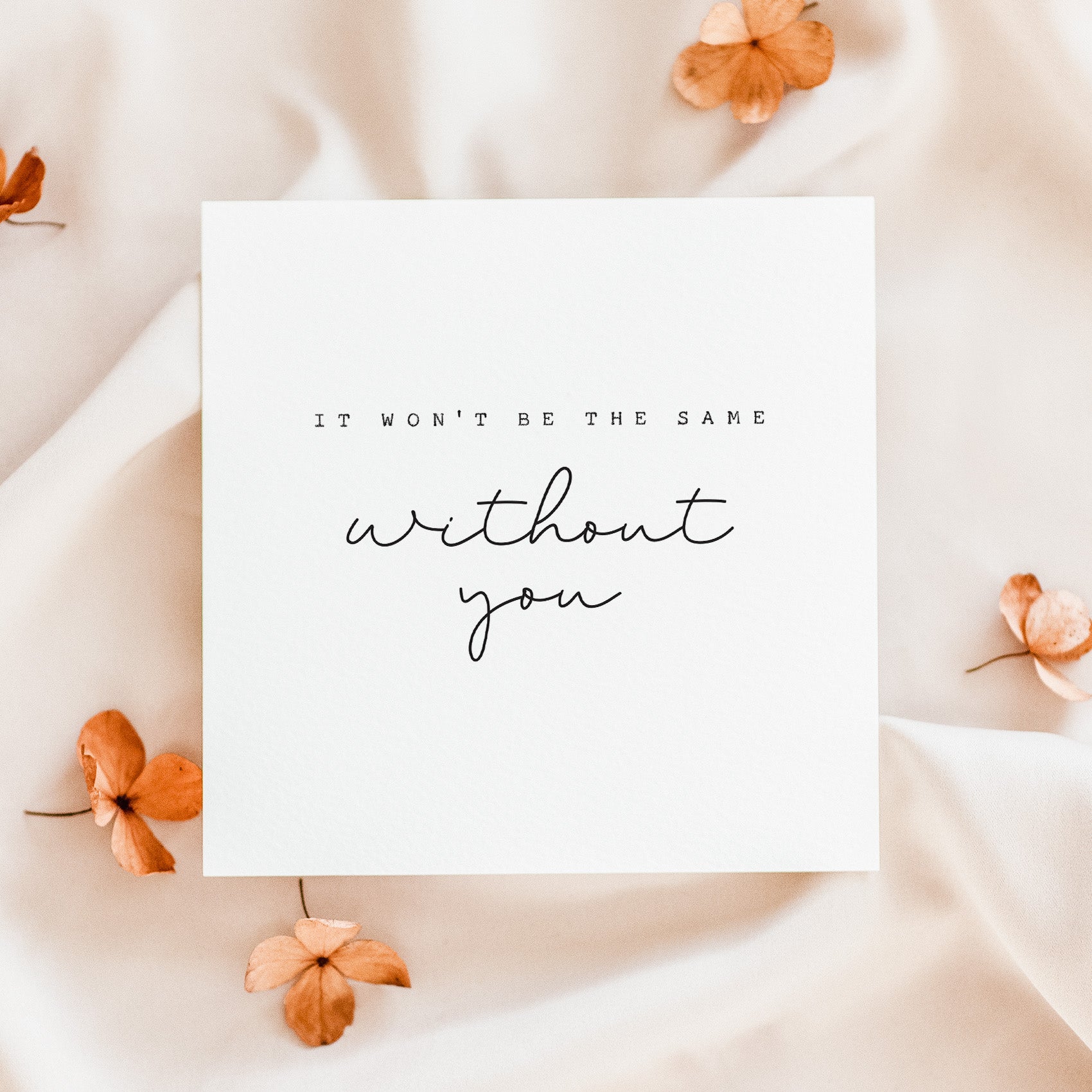 Simple Modern New Job Card - Beth and Bee UK
