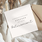 Personalised Happy Retirement Card - Beth and Bee UK
