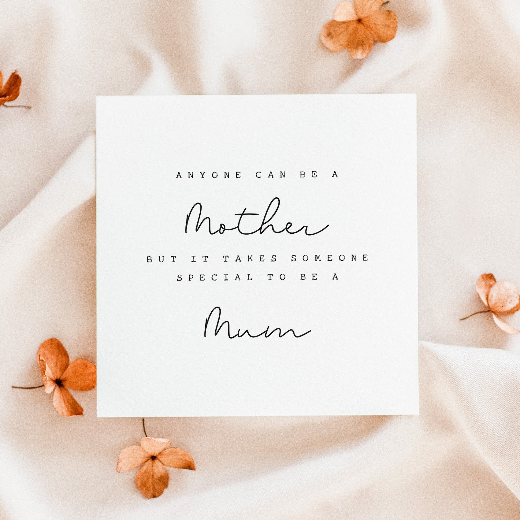 Modern Mother's Day Card for Mum - Beth + Bee UK