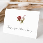 Red Rose Mother's Day Card - Beth + Bee UK