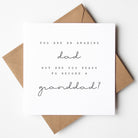 Pregnancy Announcement Card for Dad - Beth and Bee UK
