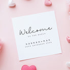 Welcome to the World Personalised New Baby Card - Beth and Bee UK