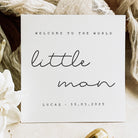 Personalised Baby Boy Card - Beth and Bee UK