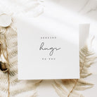 Sending Hugs Card - Beth and Bee UK